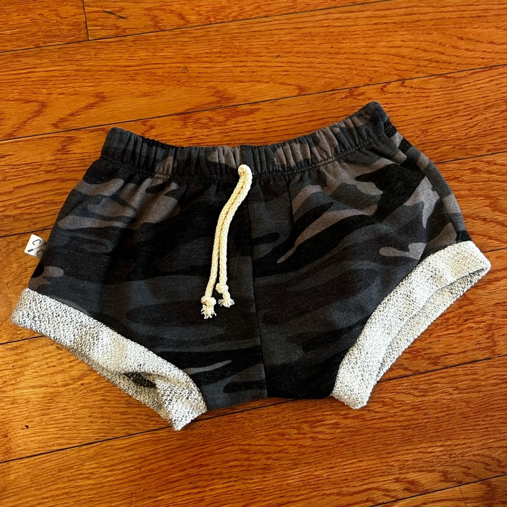 Childhoods Clothing camo shorties